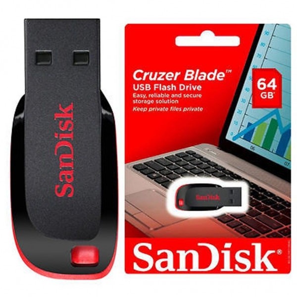Флешка SanDisk USB 2.0 64Gb